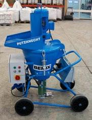 Monoskruvpump. Lämplig för att pumpa Bemix F4, Bemix F4 FF och Bemix 310 High Tech.