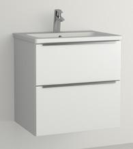 Wc/dusch bottenvåning Wc/dusch övervåning Kommod Free, F20 vit 615 mm Tvättställ i