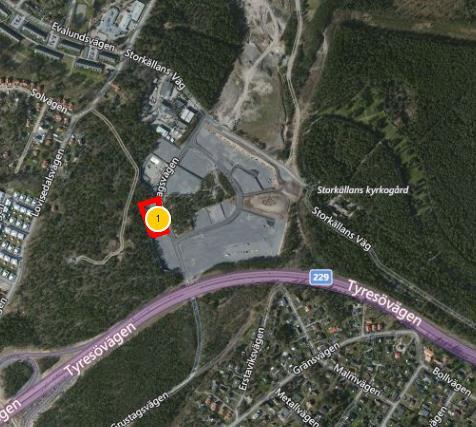 2. Älta 10:33, Nacka Fastigheten såldes i mars 2012 till köpeskillingen 4 892 000 kr eller 1 300 kr/m² tomtyta. Fastigheten är belägen i Ältadalens verksamhetsområde och har adressen Grustagsvägen 6.