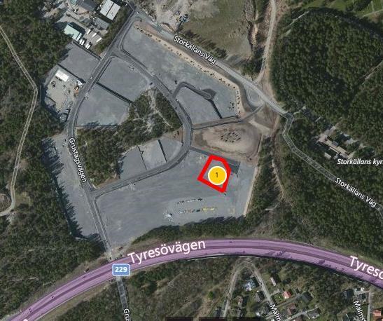 9. Älta 10:50, Nacka Fastigheten såldes i januari 2013 till köpeskillingen 2 383 000 kr eller 1 300 kr/m² tomtyta. Fastigheten är belägen i Ältadalens verksamhetsområde och har adressen Örkroken 17.