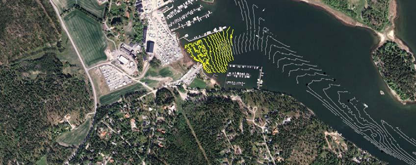 sig från Åkersberga i norr till Vaxholm i söder.