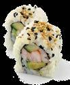 SUSHI ROLLS 8 PCS A-Ö forts. Hurricane 95:- [Lax, avokado & gurka] L.