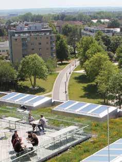 på takterrass, Industriens Pension,