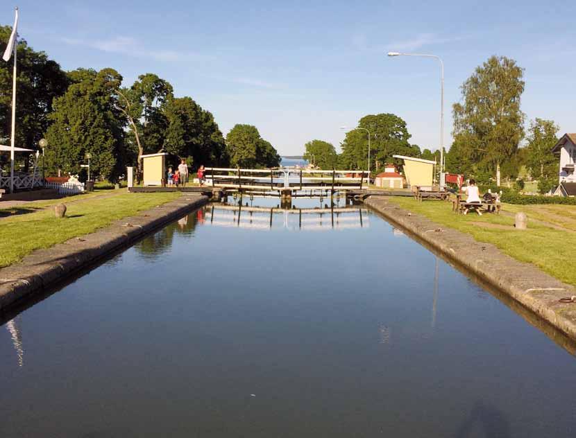 Göta kanal Förr eller senare måste man ju prova det som allmänt kallas för skilsmässodiket och i år bestämde vi oss för att det var dags att utmana ödet.