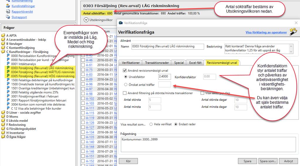 Bildtext: Tre exempelfrågor som stödjer