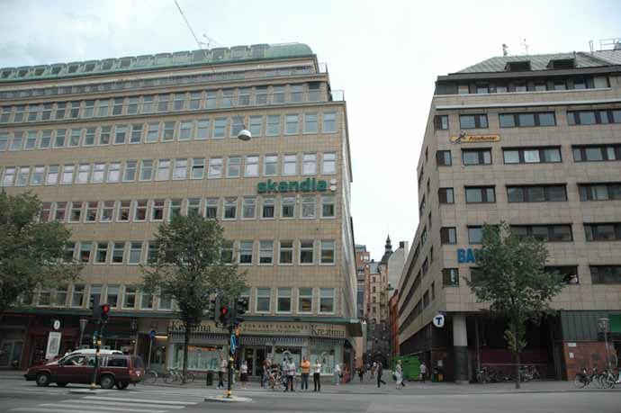 BEFINTLIG VY FRÅN SVEAVÄGEN LÄNGS