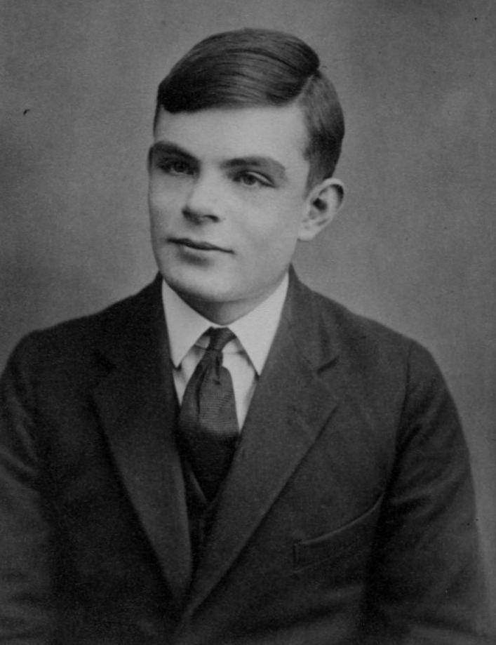 Datorns historia 6/23 1936: Alan Turing Turingmaskinen En universell turingmaskin (UTM) kan