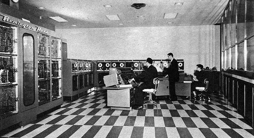 Datorns historia 9/23 1951 UNIVAC I (UNIVersal Automatic Computer I) Vikt: 13 Ton Storlek: 36m