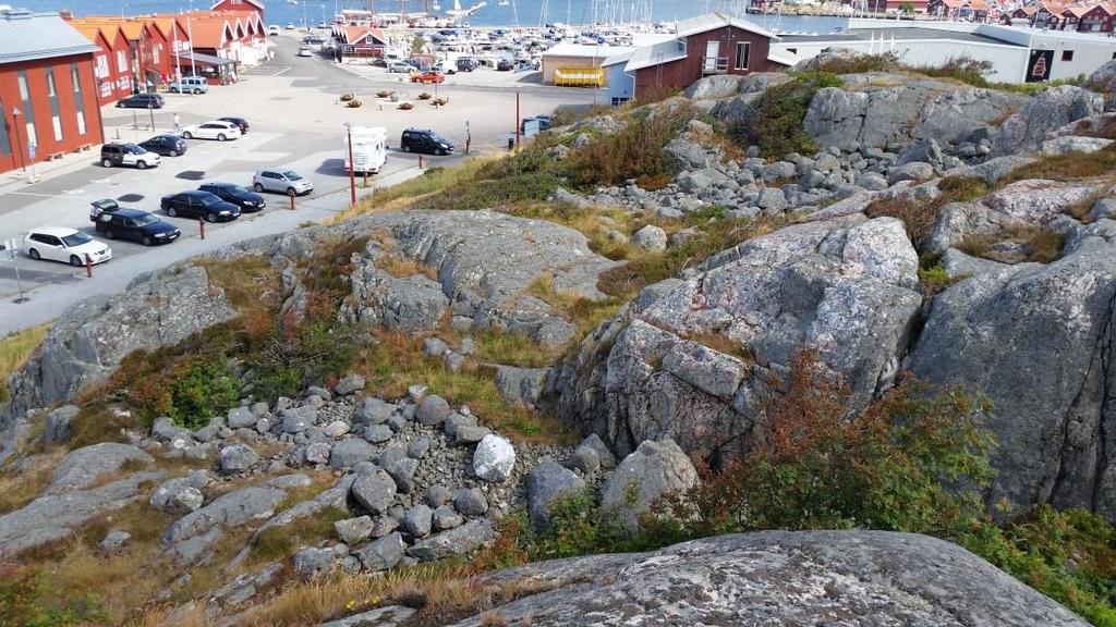 Figur 4 Vy mot hamnen, med