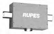 118.700/G Kopplingsbox Används för att förgrena från stamledning Ø 76 mm till Rupes arbetsarmar och satelliter med dammslangsanslutning Ø 38 mm.