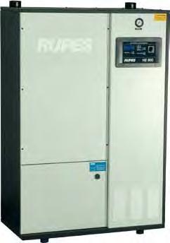 Mycket effektiv automatisk eller manuell filterrengöring med Rupes RotoJet-system Polyesterfilter, klass M certifierat (EN 60335-2-69) Integrerad filterkontroll som garanterar