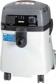 Slipsug S145EPL med start/stopp-automatik för luft och elverktyg En ny mycket tystgående slipsug som är utrustad med en motor på 1200W Automatisk filterrengöring Inbyggd timräknare indikerar när det