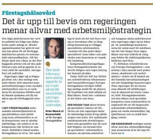 DET VETENSKAPLIGA RÅDET FÖR BEDÖMNING AV METODER INOM SVENSK FÖRE- TAGSHÄLSOVÅRD Under året lade föreningen ner ett stort arbete på att skapa ett vetenskapligt råd för bedömning av metoder inom