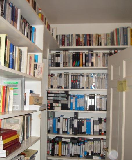 Mitt projekt bestod i att för eftervärlden bevara de filmer, som fanns på VHS (172 st enligt Franca, blev senare 186 st) och överföra