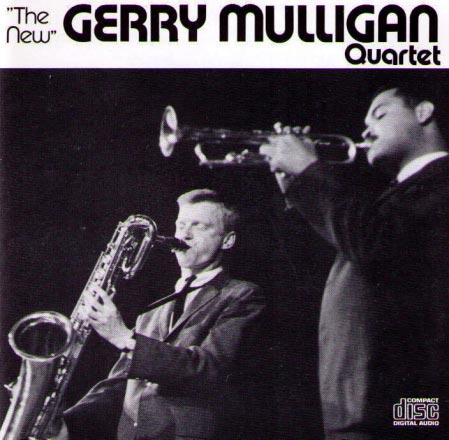 Presentation av musikern, kompositören Gerry Mulligan Quartet med Art Farmer