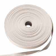 Färg Bredd Längd 29715 Vit 25 mm 50 m 29715 Beige 25 mm 50 m Trevikt list Trevikt list i bomull för färdigställande av korsett.