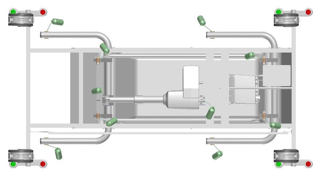 3.3 Smörjschema Brits 300kg lyftkapacitet Underhåll och rengöring Smörjschema 1. Lås först hjulen. 2.