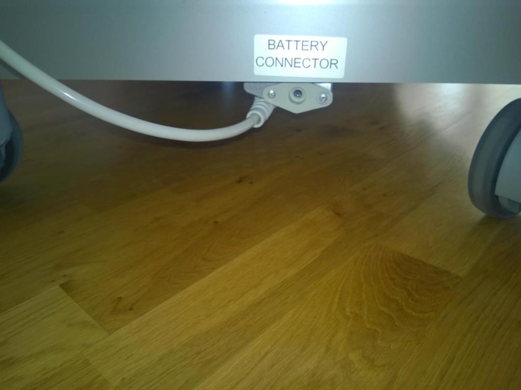 Elektrisk provtagningsstol Handhavande Batteribackup, armstöd