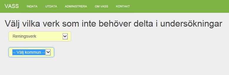 Administrera->Undanta anläggningar från undersökningar kan