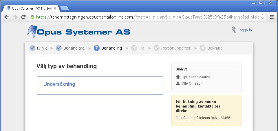Exempel: Media Här