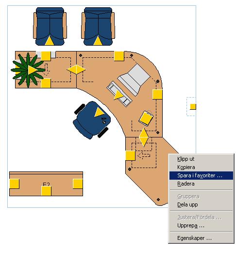 Skapa en katalog med Favoriter.