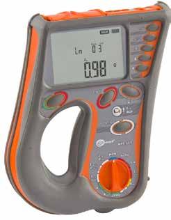 MPI-505 Ergonomisk design MPI 505 är en installationstestare för installationskontroll och verifiering av elinstallationer.