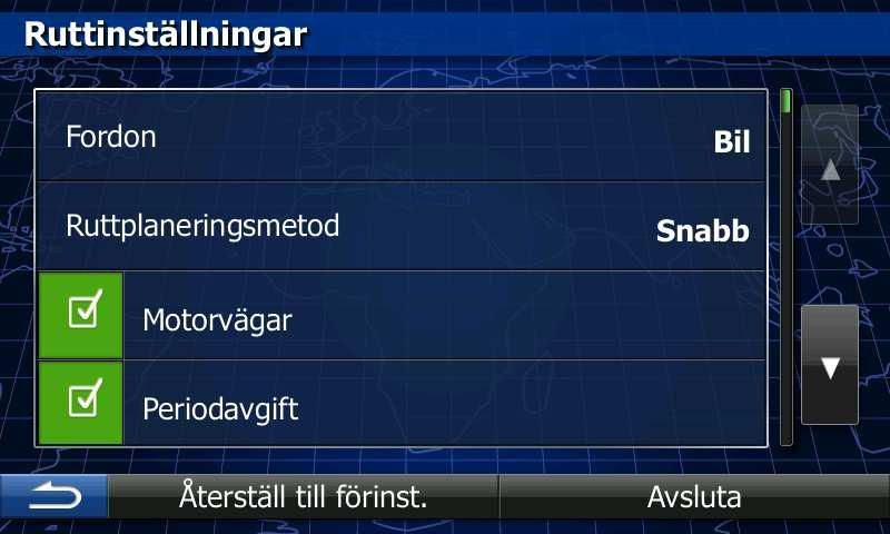 7. Startinställningarna är nu klara. Konfigurationsguiden kan startas om senare från menyn Inställningar (sida 70).