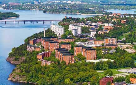 I dessa inryms bland annat kontorsverksamhet, apotek, hemtjänst, restauranger, förskolor och universitetsutbildning i form