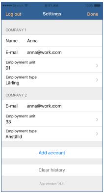 Inom kort kommer denna funktion att utökas så att rapportören kan öppna händelser i appen för att se vad han/hon har registrerat.