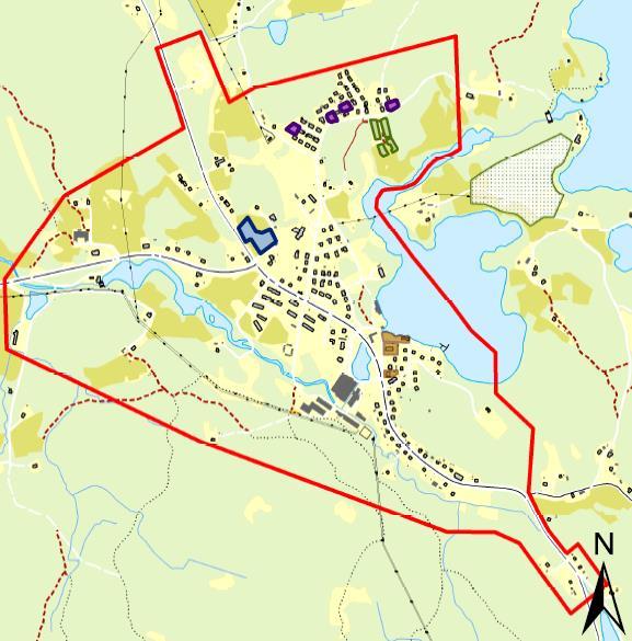Samlingskarta över