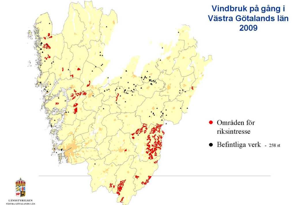 Vindbruk i Västra