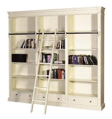 Bokhylla i shabby chic