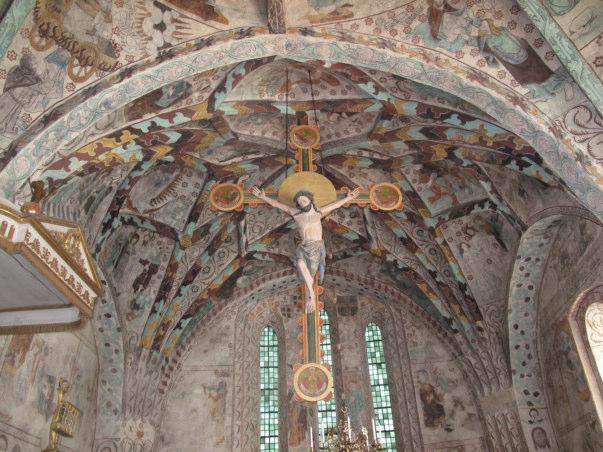 Årets uppstartsresa, föredömligt annonserad i SNYT, lockade och bjöd på allt. Kultur fick vi redan vid kaplansgården vid Härkeberga kyrka.