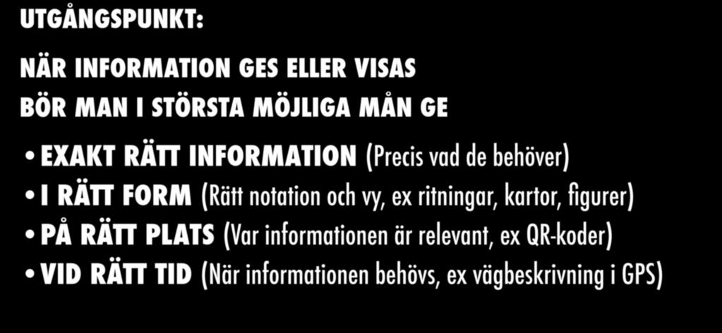 behövs, ex vägbeskrivning i GPS) A B C D E F G H I J VISUALISERING I DRIFT TYPSNITT & UNDERHÅLL MOMENT- UH- STORA SKRIV PÅ AR: FÄRGER & INTERAKTIVA