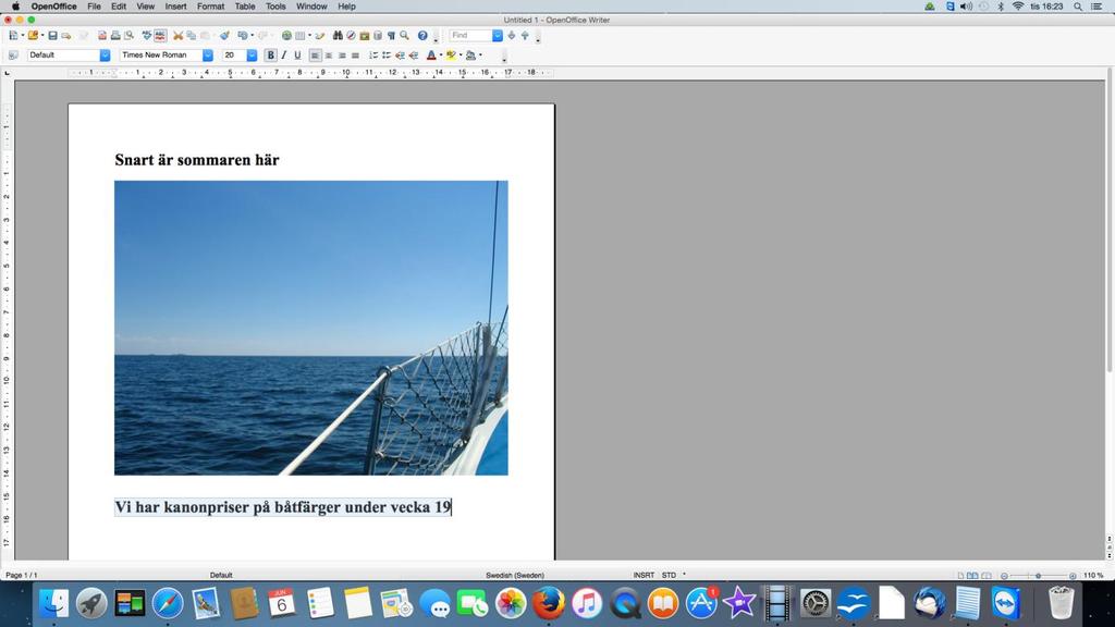 Skapa dokumentet Spara som index.
