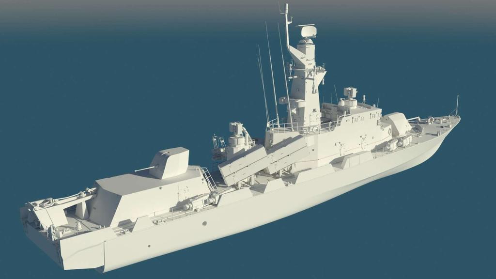 Ledningssystem Spaningsradar typ SG AMB Mod C installeras IK-radarsystem (PI-05) anskaffas Laservamare installeras Navigationsradar Integrerat Brygg