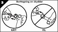 Urinera och skaka därpå penisen lätt flera gånger så att all överflödig urin rinner ut. Fukten i urinröret gör det lättare att använda Muse. 2.