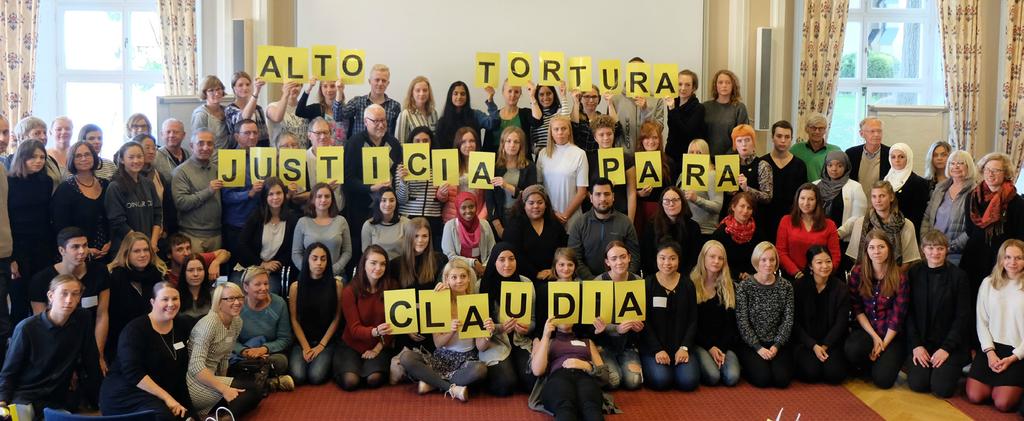AGERA! SIDA 5 INSATS AUG 2017 MEGAHELGEN 2017 - NU KAN DU ANMÄLA DIG! I oktober slår vi, liksom tidigare år, ihop flera av Amnestys viktigaste aktivist-träffar till en enda härlig megahelg.