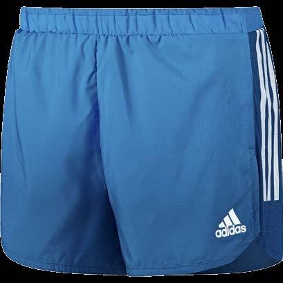 I kombination med ett löst och ledigt snitt resulterar det i ett par mycket vida shorts som sitter ganska fladdrigt på benen.