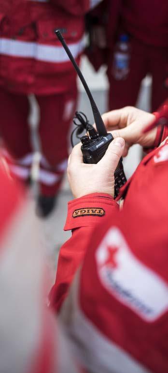 EFFEKTER 2017 Röda Korsets frivilliga erbjuder krisstöd och första hjälpen. Förenings- och frivillig utveckling Svenska Röda Korsets frivllig- och föreningsutveckling är central för organisationen.