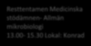 30 Lokal: Konrad 06-0-9 Oral Biokemi 3 Lokal: Lundström Plan 8 VUX gr () 06-03-0 06-03-0 AKUT tandvård - grupp 3(7) Vuxenklinken plan 6