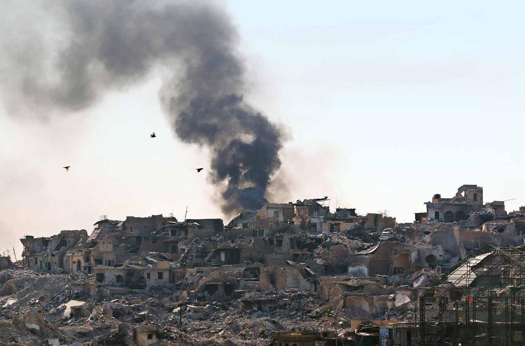 HAR NÅGON FRAMTID? EFTER TRE ÅRS TID är kriget mot IS över i Irak.