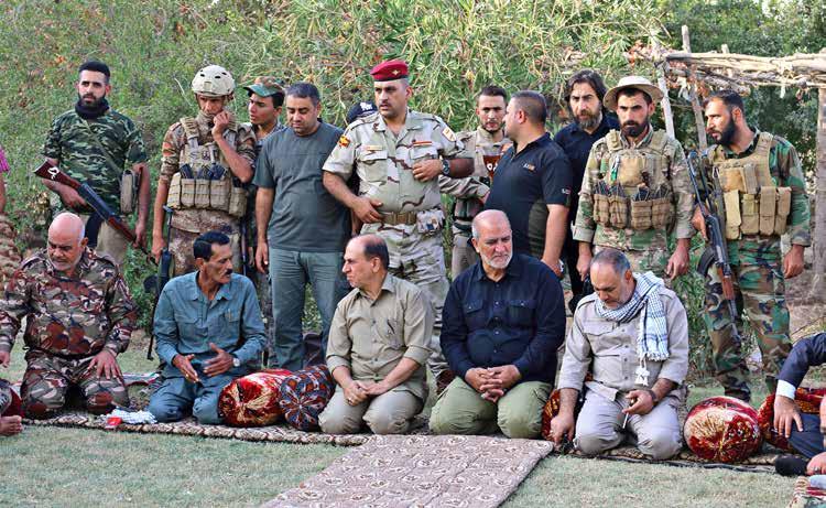 HÄRSKARE. Shiamiliserna planerar med Irans hjälp för en långvarig kontroll över de erövrade områdena.