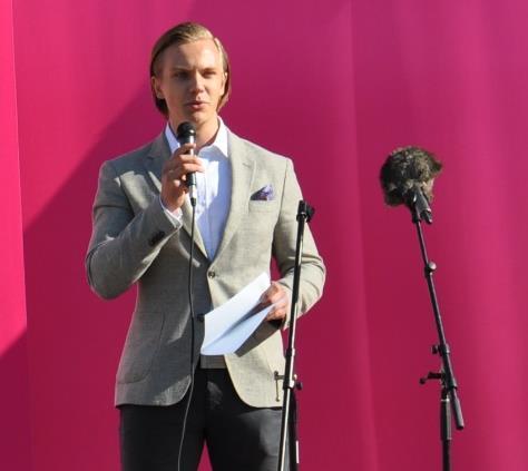 fyra talarna Jörgen Grubb (ordf.
