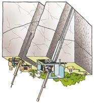 Figur 1-1. Illustration av olika skeden på väg mot djupförvaret. ringen anser, i likhet med Kärnkraftsinspektionen, att ett tydligt program för s k platsundersökningar bör utarbetas.