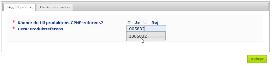 För distributörer registrera/hitta/redigera anmälningar (artikel 13.