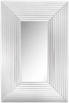 Spegel, silverfärgad/svart ram med pärlor, MDF, spegelglas, ca 80x120cm 2.