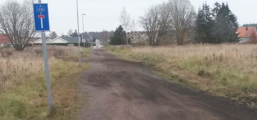 6 Parkvägen Parkvägen sträcker sig genom hela studieområdet och skiljer sig markant åt mellan olika delar.