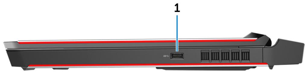 OBS: Om laddningen för datorns batteri är mindre än 10 procent måste du ansluta nätadaptern för att ladda datorn och USB-enheter som är anslutna till PowerShare-porten.