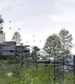 Visionsbild / Erik Möller Arkitekter AB, Vera Arkitekter, Nivå, Sweco, Creanova, NCC, Ikano Visionsbilder / Erik Möller